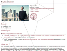 Tablet Screenshot of nathankallus.com